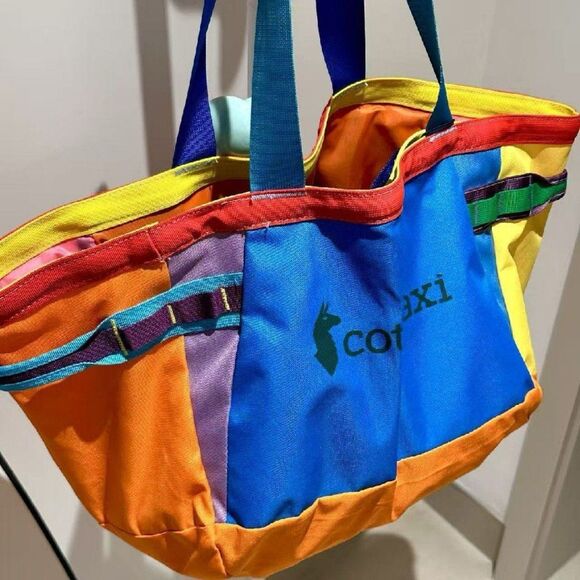 Cotopaxi Colorful Tote Bag Dopamine Outdoor Travel Bag - Picture 3 of 4